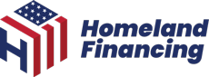 HOMELAND FINANCING Logo